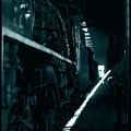 Kimberley Train Depot Black and White