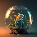 Tiny Worlds - prehistoric fish