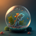 Tiny prehistoric worlds